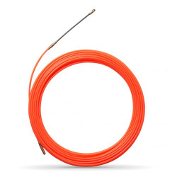 Tire fil de 20m orange Ø4mm à embout interchangeable