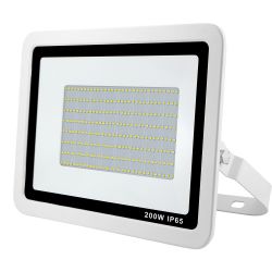 Projecteur 200W blanc à LED extra plat - 4000K - 16000 lumens - IP65