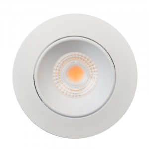 Spot à encastrer orientable variable 7W LED COB Blanc