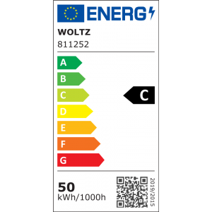 Projecteur LED extérieur à fixer 50W noir