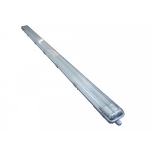 Réglette étanche à tube LED 2*24W CCT - câblage traversant