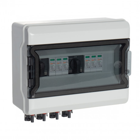 Coffret photovoltaïque DC 3 à 12kW double tracker