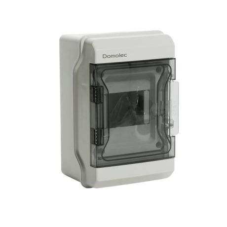 Tableau électrique étanche nu 1 rangée 4 modules